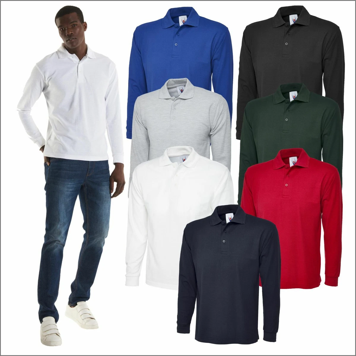 Long Sleeve Polo Shirt