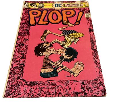 PLOP! #16  (3.5-4.0) 1975 DC COMICS/WOOD COVER ARTIST