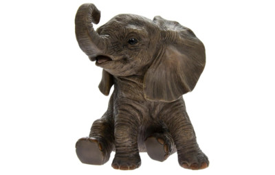 Baby Afrika Elefant sitzend Atemberaubende Leonardo Sammlung Out of Africa LP01690