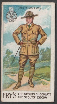 Fry's Cocoa & Chocolate, 1st Scout Series, 1912, No 9, Instructor