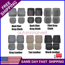 For 2004-2008 Ford F150 Lariat XLT XL Driver & Passenger Bottom & Top Seat Cover