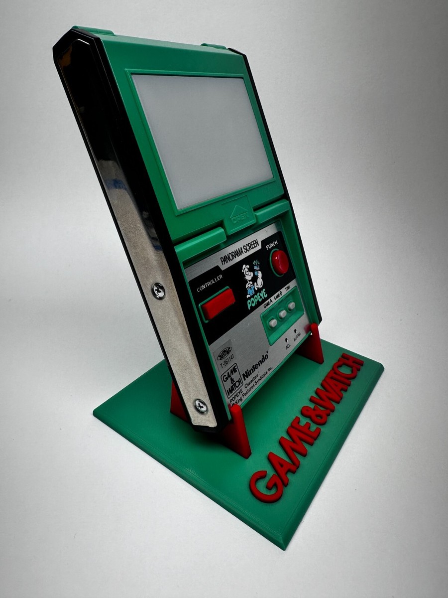 Nintendo Game & Watch Console Stand (STAND ONLY) Green/Red | eBay