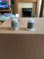 Coronation Street & Emmerdale Bone China Thinbles