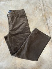 Tommy Hilfiger Corduroy Pants Straight Leg Brown Sz 14 Waist 36 Inseam 27.5