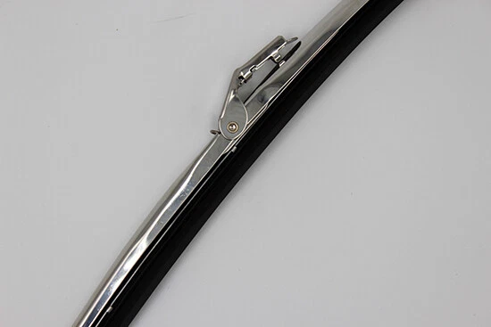 Brazos y cuchillas limpiaparabrisas de acero inoxidable pulido para camioneta Chevy C10 1967-1972 Foto 3 de 4