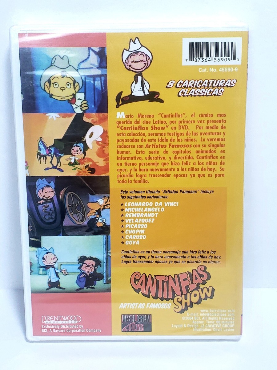 Cantinflas Show - Artistas Famosas (DVD, 2004) for sale
