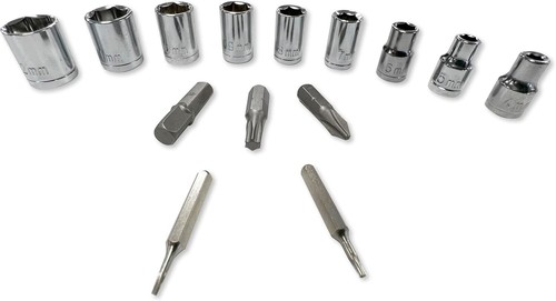 Eclipse 78 Stück Mini Steckschlüsselsatz & Bit Set EMS78PS 1/4" Antrieb - Bild 6 von 9