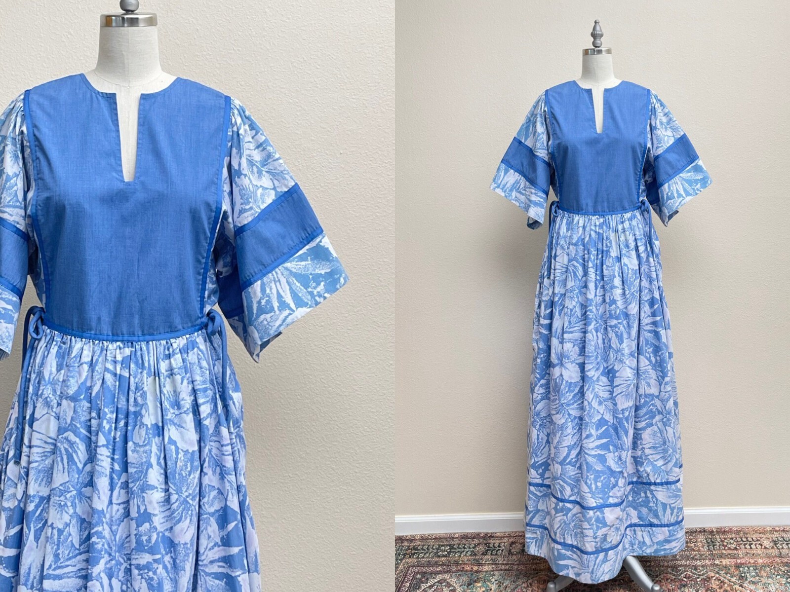 1970s Gold Thread & Embroidery Caftan main image 1