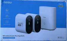 (Open Box)Wireless Cam Pro System 166° Wide Angle, 365-Day Battery Life,