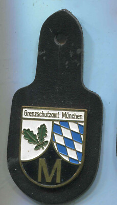 Brustanhänger BGS - GSA A/E West Leder Metall