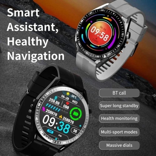 New GPS Smart Watch GT4 for Men Women AMOLED 360*360 HD Screen Heart Rate DIY Fa - Picture 2 of 36