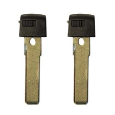 New Uncut Smart Emergency Key Blade Insert 958 Replacement for Porsche (2 Pack)
