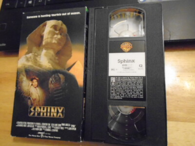RARE OOP Sphinx VHS film 1981 horror Lesley-Anne Down Frank Langella egypt curse