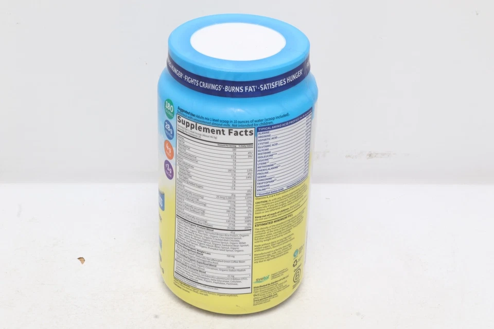 Proteína vegana en polvo Garden of Life Raw Organic Fit vainilla, 28 g 2 lb exp. 05/26 Foto 3 de 4