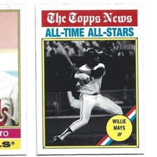 2025 Topps Heritage San Francisco Giants Willie Mays All-Time AS card