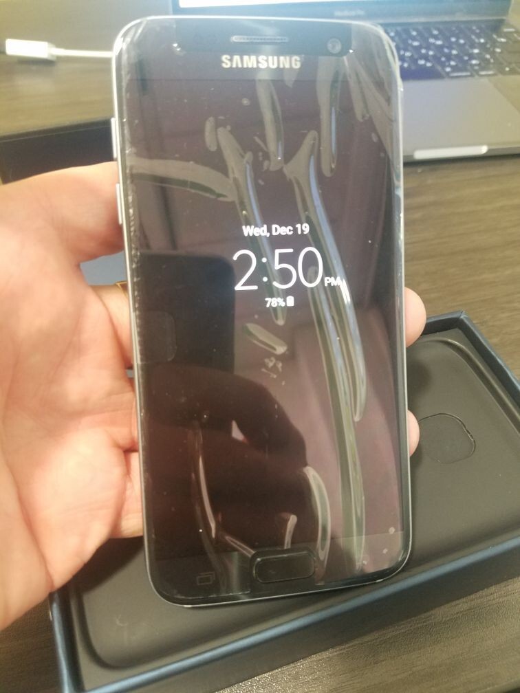 Samsang Galaxy S7, 32GB Black Unlocked for all carriers.Very good eBay