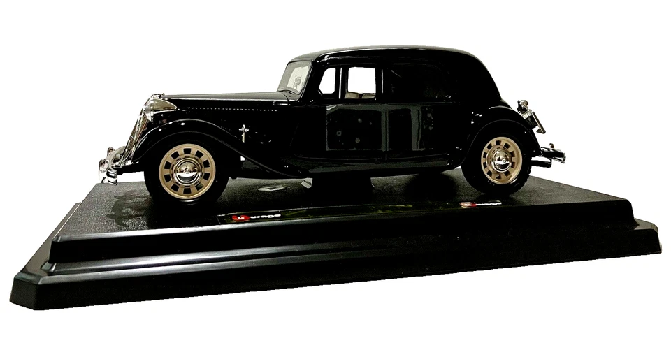 Bburago CITROEN 15 CV TA (1938) - черный - масштаб 1:24 / Bijoux коллекции - б/у - Изображение 2 из 4