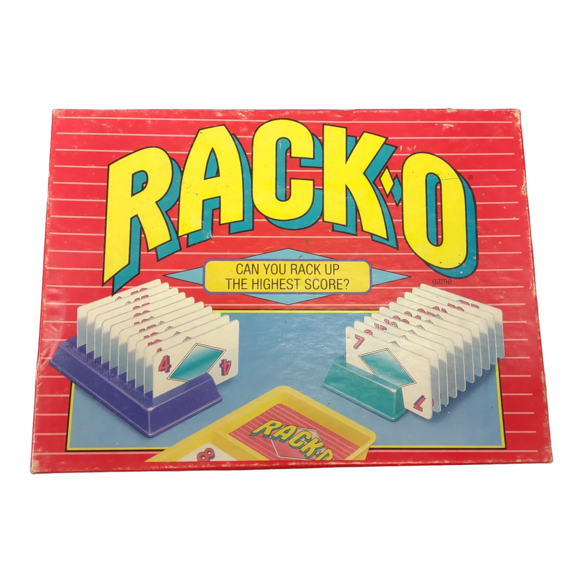 Parker Brothers RACK-O 2-4 Players Card Game No. 40073