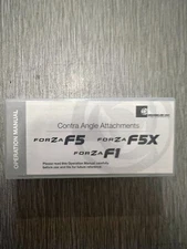 NEW Brasseler USA FORZA F1 1:1 Contra Angle Attachment Electric Dental Handpiece