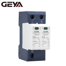 GEYA SPD 2P Surge Protective Arrester Device 20-40kA AC275/385/400/440 Lightning
