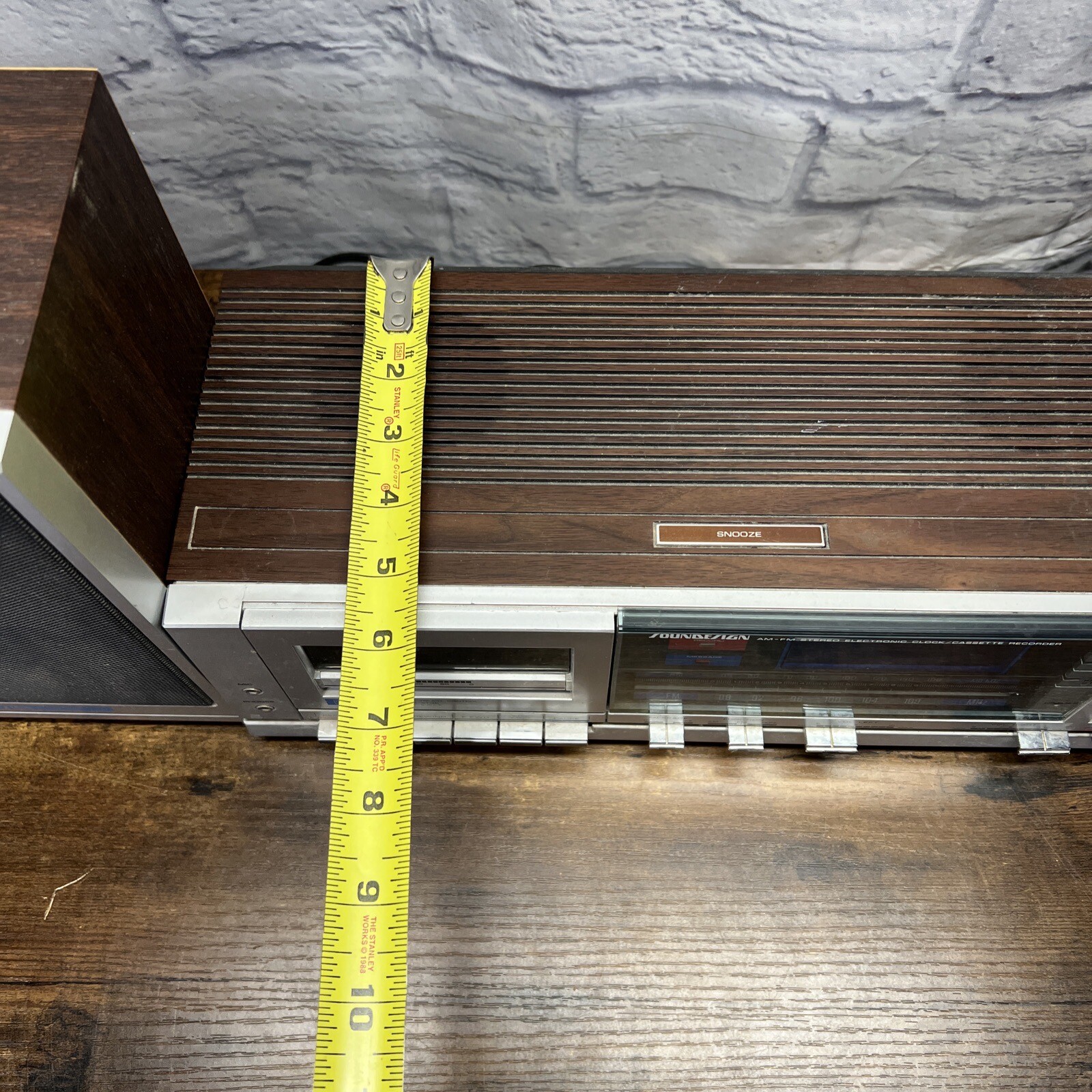 Vintage Rare Soundesign AM/FM Stereo System Cassette Model 3893 ...