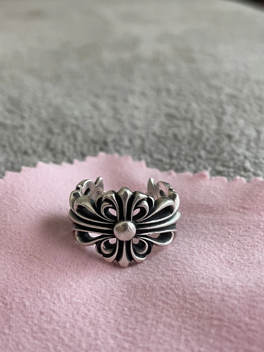 Double floral hotsell ring