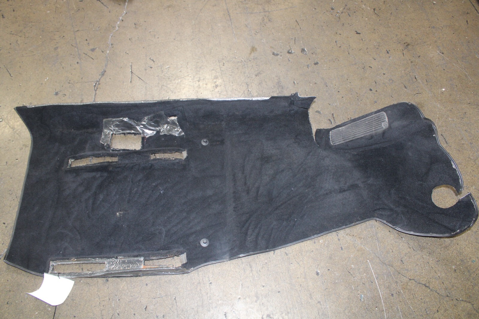 Ferrari 575, LH, Left, Front Carpet, Black, Used, P/N 66082694