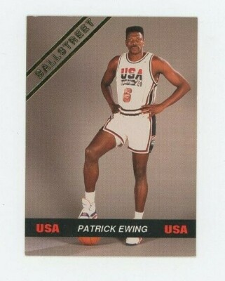 Patrick Ewing - 1992 USA Olympic Team - Ballstreet Basketball Card - 25 ct Lot