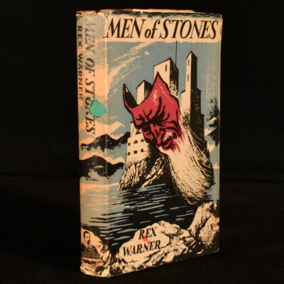 1949 Men of Stones by Rex Warner First Edition Dust Wrapper
