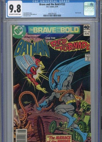 BRAVE AND THE BOLD #153 MT 9.8 CGC APARO COVER NEWTON ART BURKETT STORY