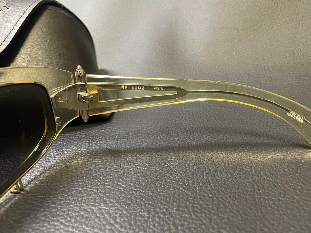 90s Jean Paul Gaultier Goggles Sunglasses 56-6202 Clear