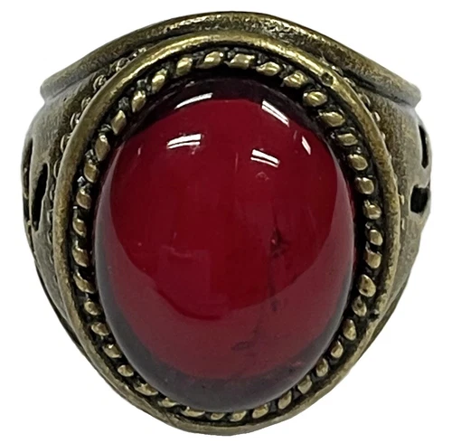 THE SHADOW RING STAINLESS STEEL Prop Replica agent