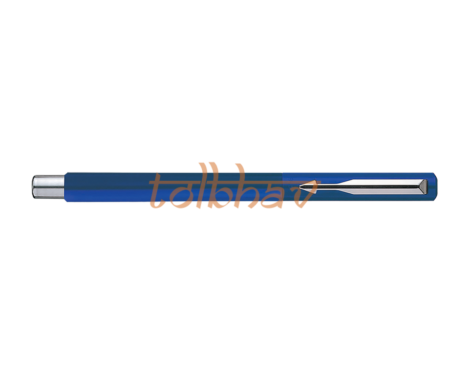 Penna a sfera in alluminio riciclato Blanca (inchiostro blu