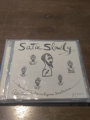 SATIE SLOWLY avoid all sacrilegious exaltation Philip Corner 2 Discs