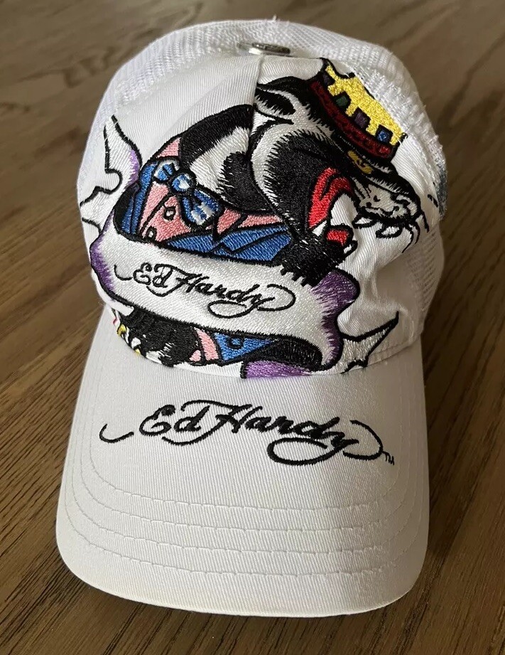 00s archive “Ed Hardy” logo cap grunge 00s archive “Ed Hardy” logo cap grunge