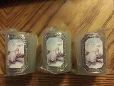New Glass Cups with Baby on them Set of 3 you could use for many things