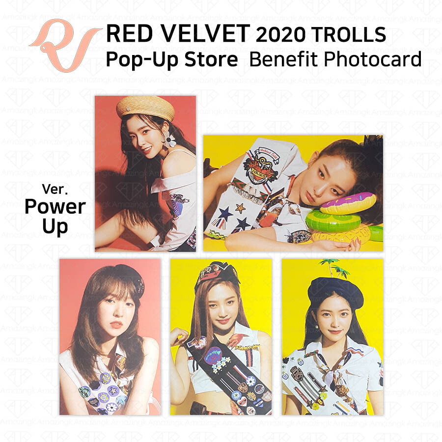 Redvelvet アイリーン　トロールポップアップ　トレカセット RED VELVET 2020 Trolls Pop Up Store Benefit Photocard 1st Week