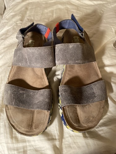 Camper Oruga Suede Sandals Mens 44 13 excellent | eBay