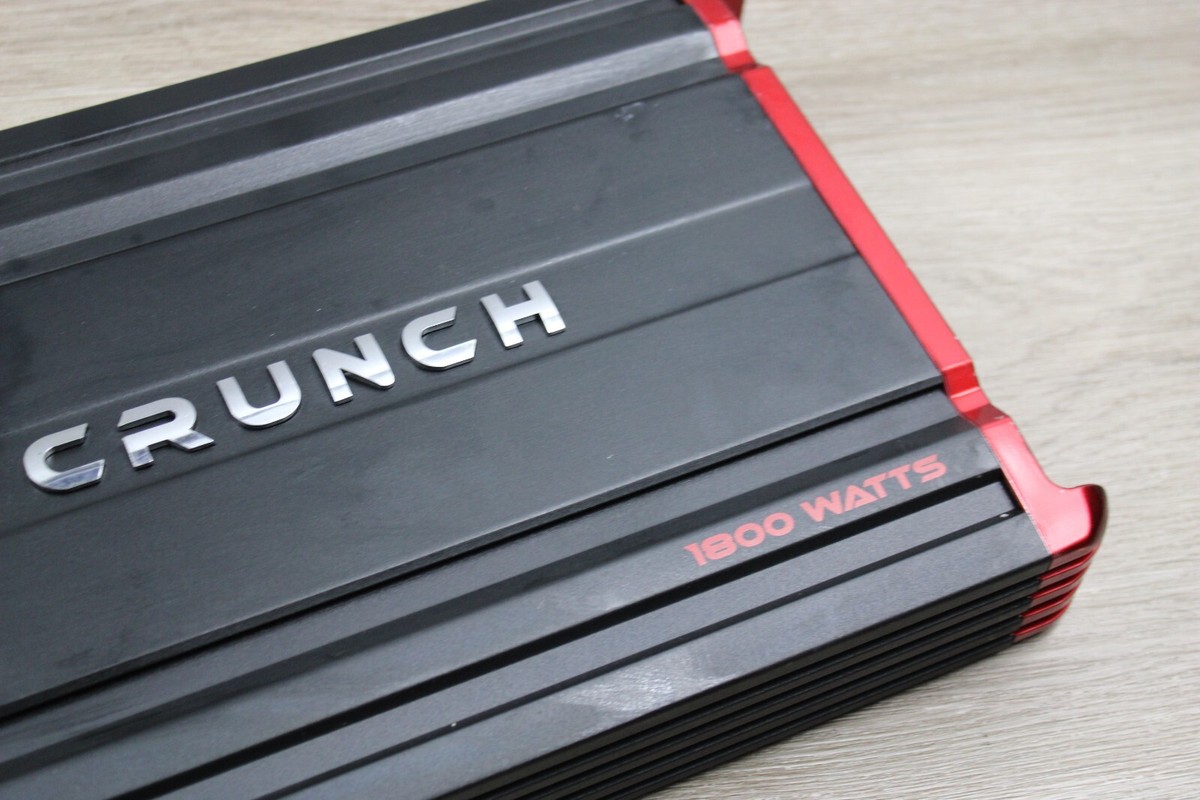 CRUNCH 4 CHANNEL 1800 WATTS CAR UDIO AMPLIFIER AMP PZX1800.4 | eBay