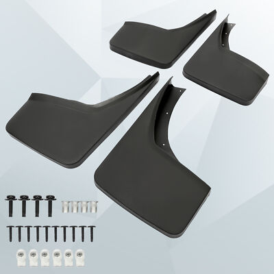 For Sierra 1500 2500 3500 HD 2014-18 19 Front & Rear Splash Guards & Mud Flaps