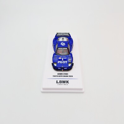 ミニカー LBWK F40 TOKYO AUTO SALON 2024 INNO64 INNO64 LBWK Ferrari F40 Tokyo Auto Salon 2024 Blue 1:64 | eBay
