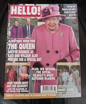 Hello! Magazine - 12th September 2022 - Queen's Historic Week - William & Kate