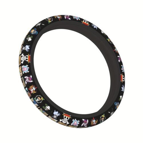 Handle Cover One Piece Pattern Anti-Slip Car Protector Universal Fit 15 Inch dec - Bild 9 von 18