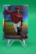 2022 Bowman Draft Base Chrome Sky Blue Refractor #BDC-107 Danny De Andrade GS1