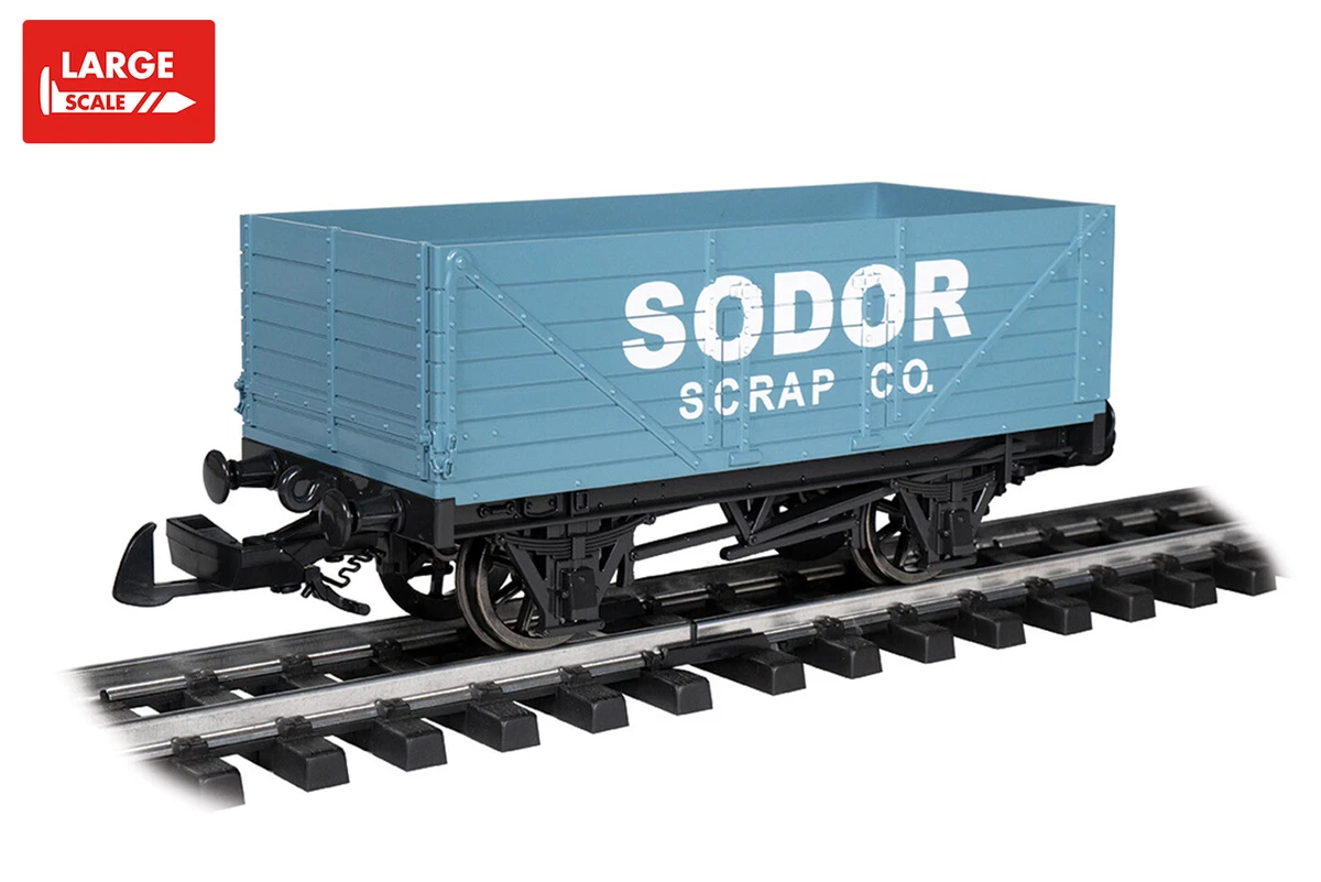 Bachmann 98027 Thomas Friends Sodor Scrap Co. Wagon Rolling