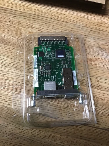 NOB Cisco EHWIC-1GE-SFP-CU 1-Port GE + SFP Enhanced High Speed WAN Card (V-7) - Picture 1 of 6