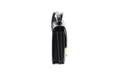 Hermes mini Constance 18 Black Box Leather GOLD HARDWARE | eBay