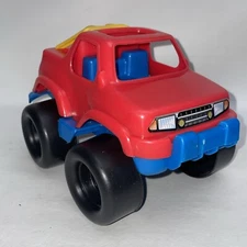 American Plastic Toys Red Car Made In USA