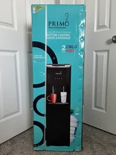 Primo Deluxe Water Dispenser Bottom Loading, Hot/Cold,Black