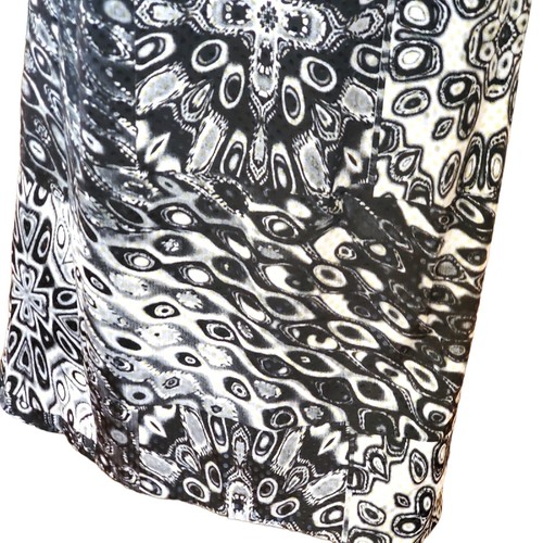 90s Gunne Sax Sexy Psychedelic Sequins Long Stretchy Formal Dress Small Sparkle - Picture 4 of 12